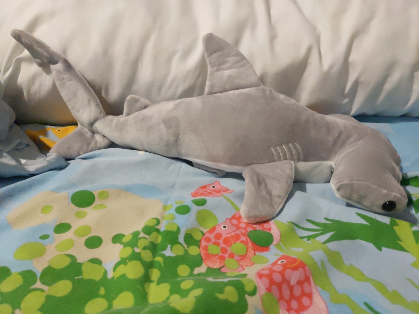 Customer photo review of Hammerhead Shark Soft Stuffed Plush Toy