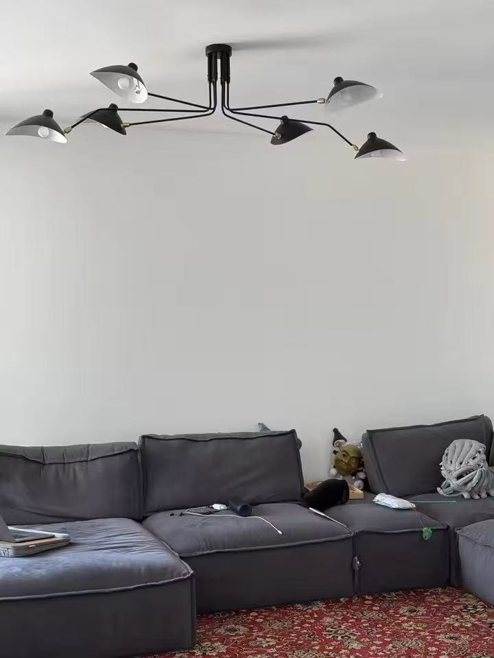 Customer photo review of WOMO Arms Semi-Flush Mount Light-WM2057