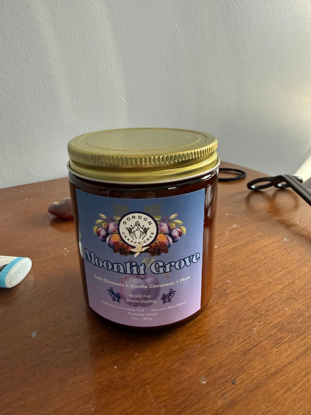 Customer photo review of Moonlit Grove Candle