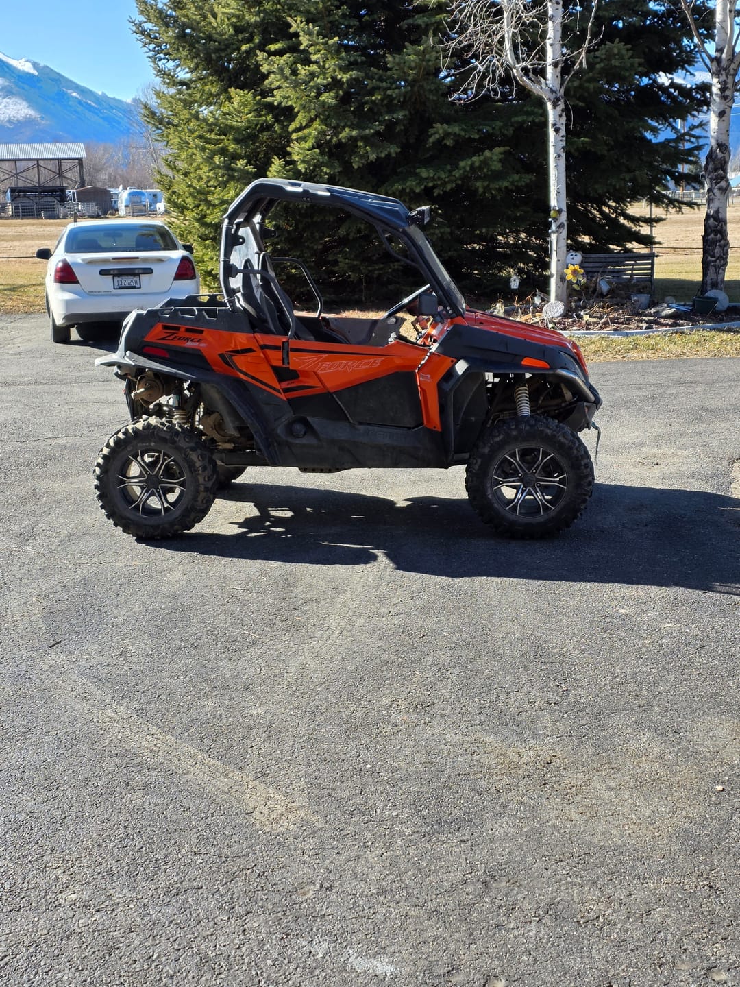 Customer photo review of CFMoto Wheel Spacers - ZForce 500/800/1000