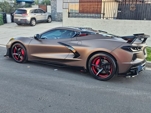 Customer photo review of RV-DC35 : CUSTOM FORGED 2-PIECE 5 SPOKE CONCAVE WHEELS