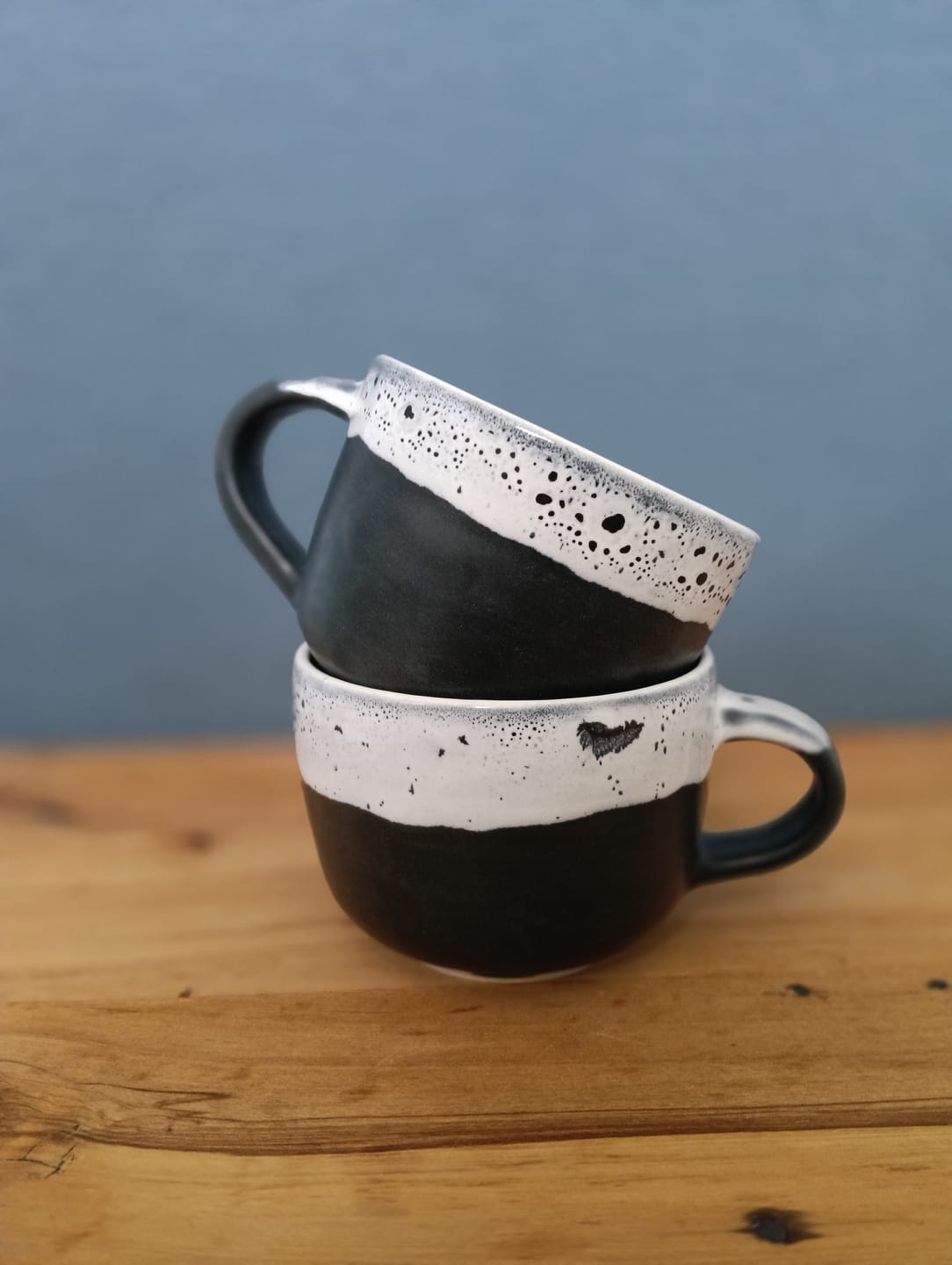 Customer photo review of Abbots Charcoal Midfire Brushable Glaze