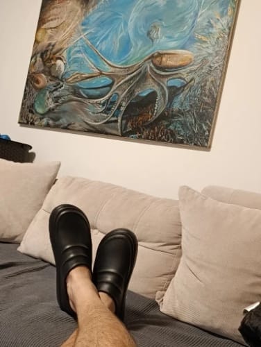 Customer photo review of CozieCo Work Clogs