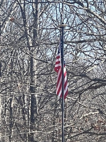 Customer photo review of 3' x 5' American Flag
