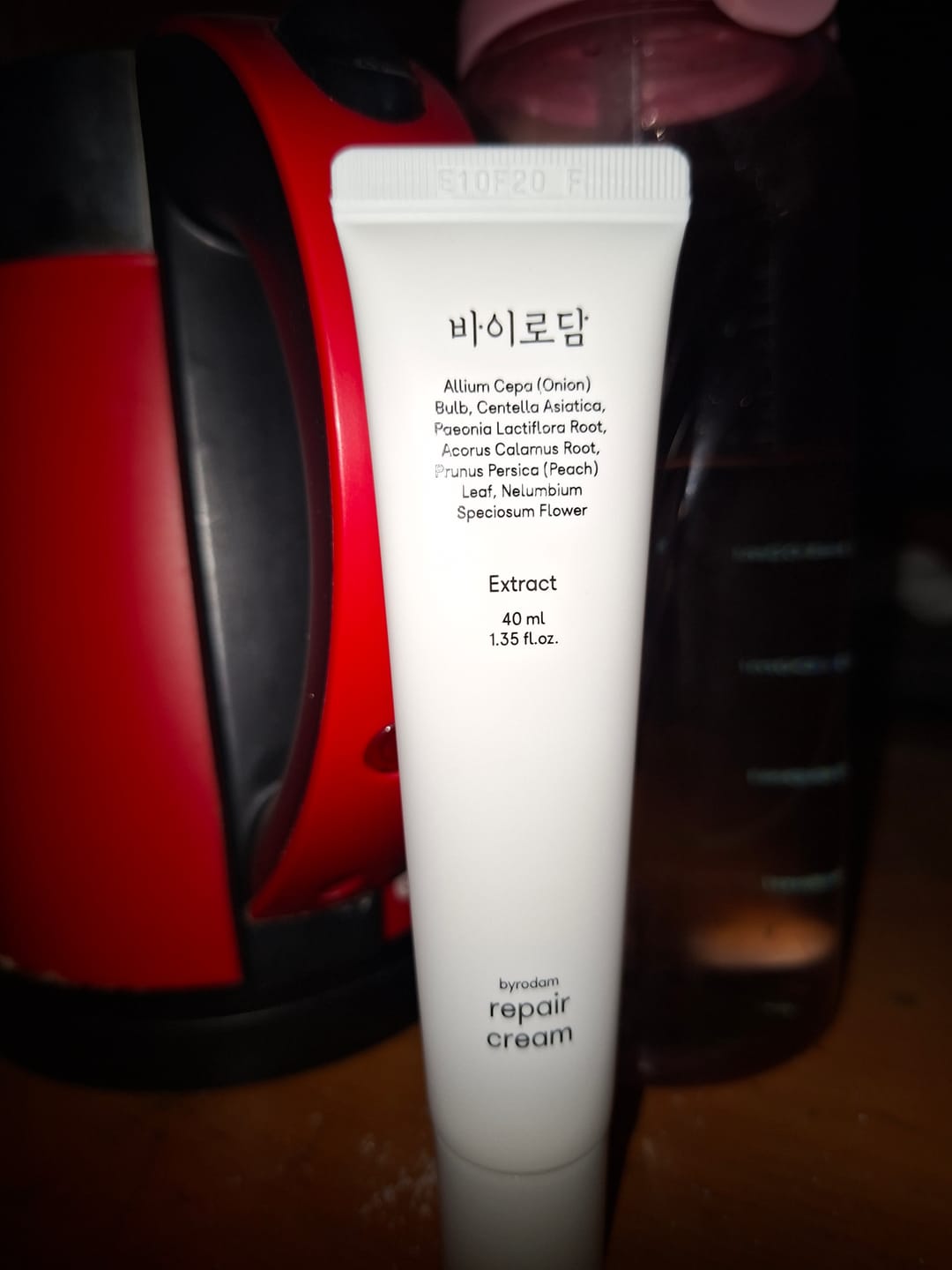 Customer photo review of BYRODAM Repair Cream 40 ml