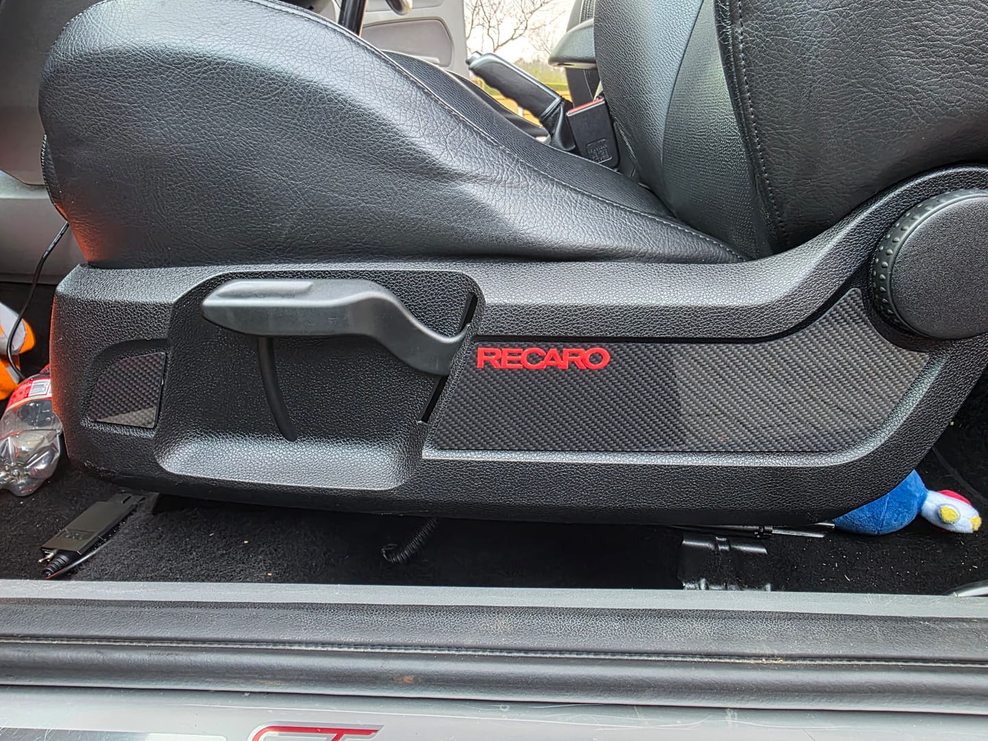 Customer photo review of Mk2/2.5 Focus ST Seat Plate Set