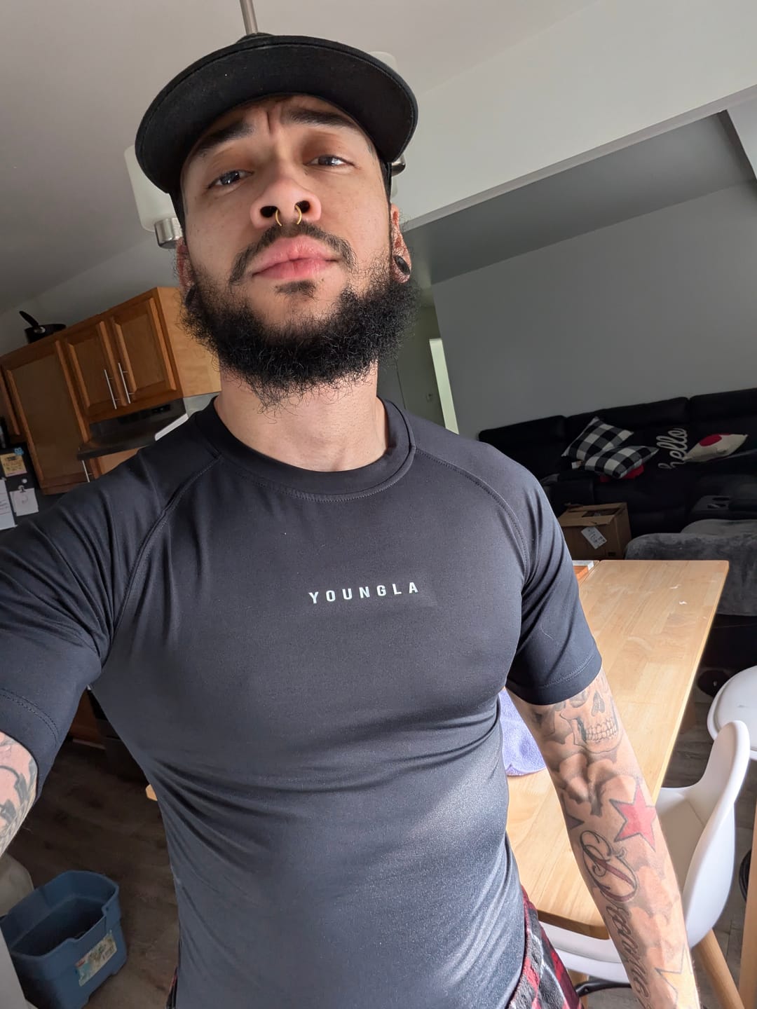 Customer photo review of 4193 - Classic Compression Tees