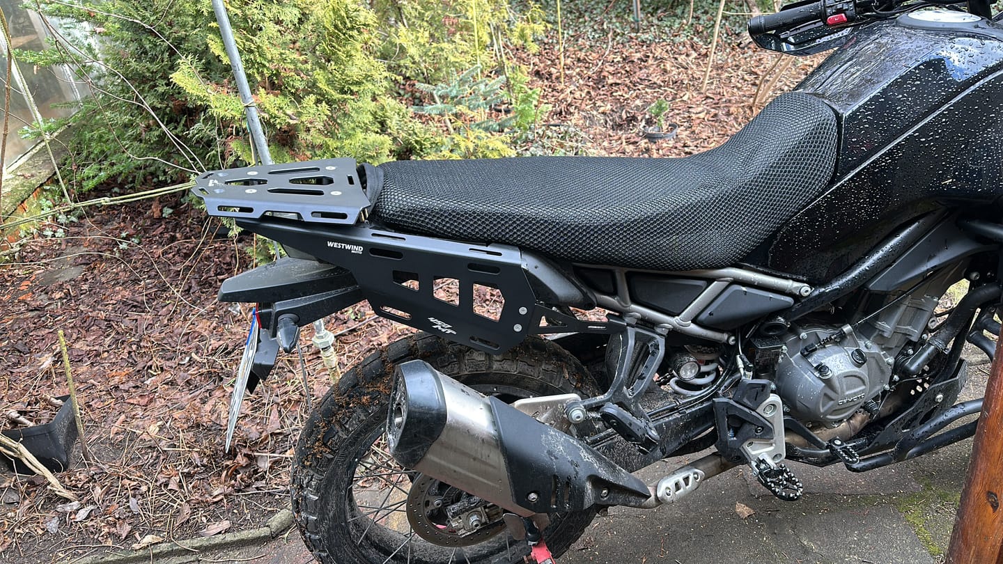 Customer photo review of CF450MT (Ibex 450) Luggage Rack