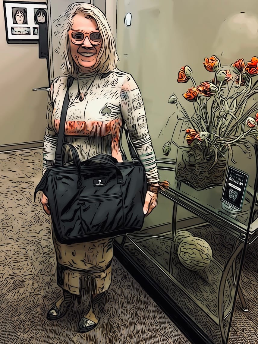Customer photo review of Cascade Tote - Standard