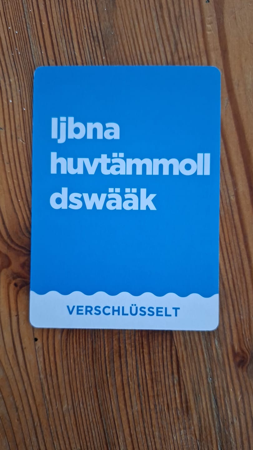 Customer photo review of VERSCHLÜSSELT FAMILIENEDITION