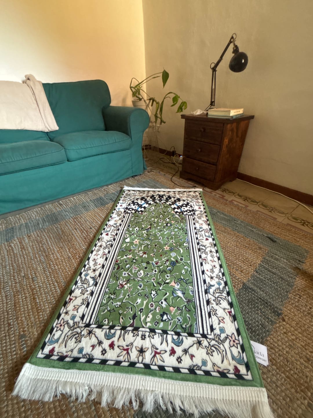 Customer photo review of Minbar Al Rawda Padded Prayer Mat