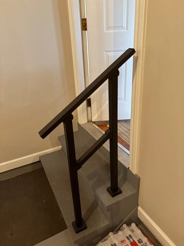 Customer photo review of Top Rail End Cap (Plastic) 1pc