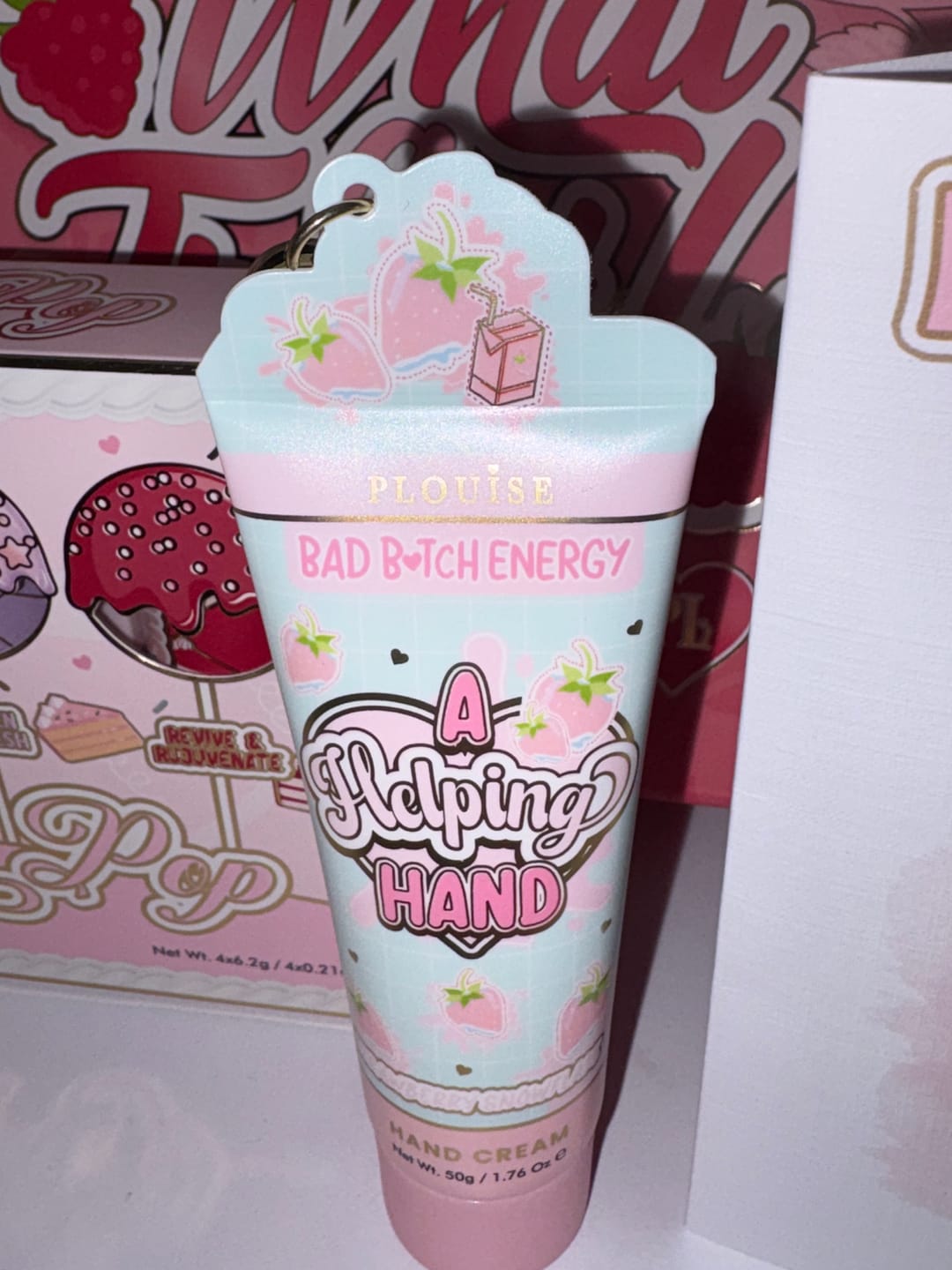 Customer photo review of P. Louise A Helping Hand, Hand Cream