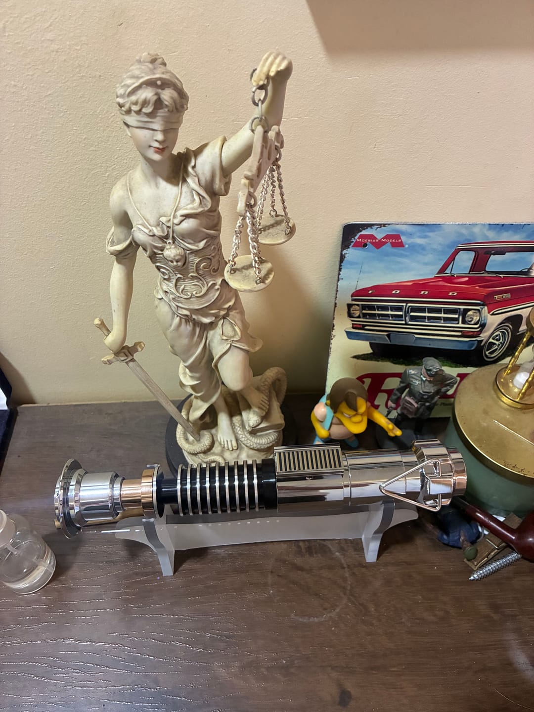 Customer photo review of Luke Skywalker Lightsaber