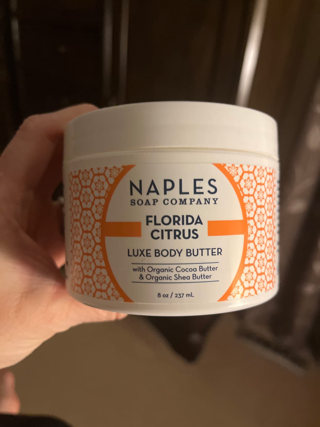 Customer photo review of Florida Citrus Luxe Body Butter 8 oz