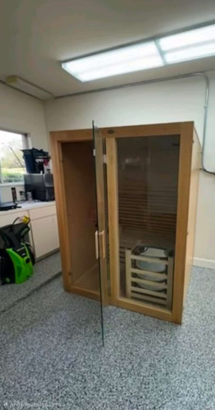 Customer photo review of Smartmak® 2 People Indoor Traditional Steam Sauna - Steam 2