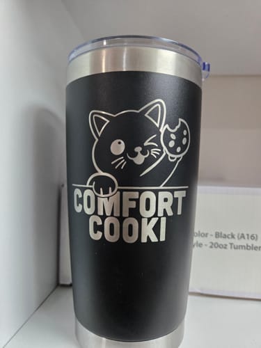 Customer photo review of (6 Pieces) Laser Engraved Tumbler | 20 oz