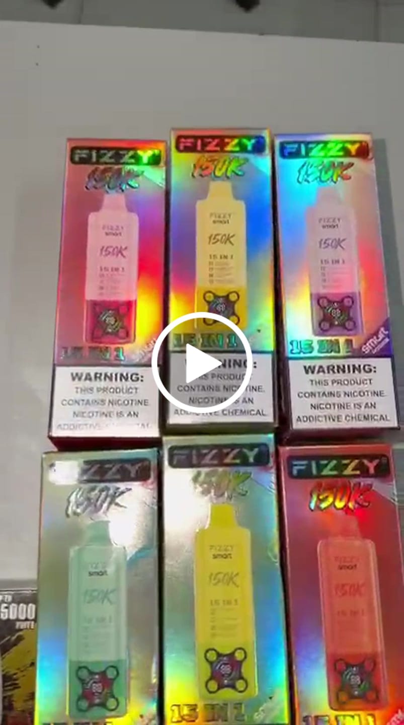 Customer video review of FIZZY SMART 150K | 15 sabores en 1