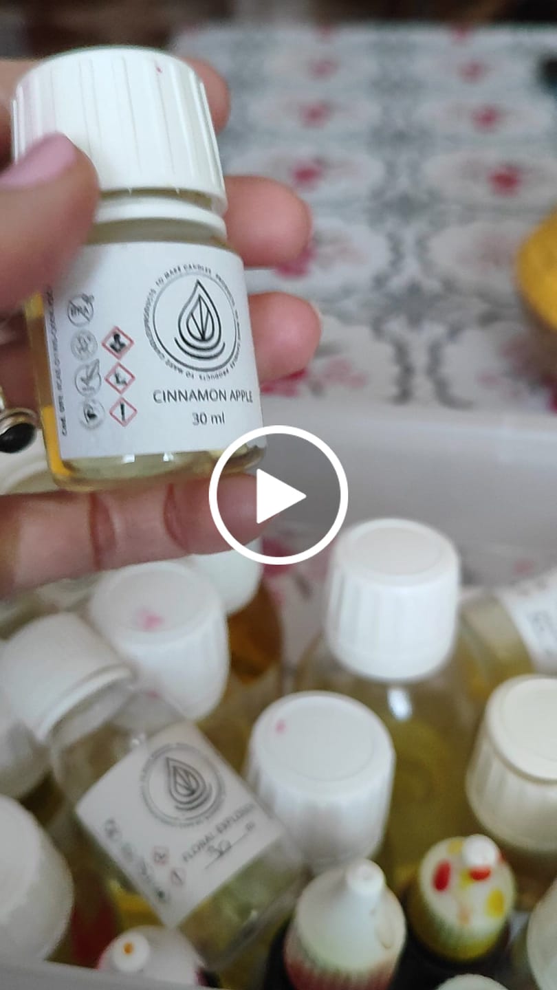 Customer video review of Fragancia CINNAMON APPLE