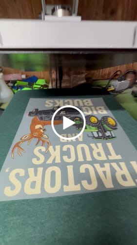 Customer video review of DTF Transfers Upload Your Gang Sheet