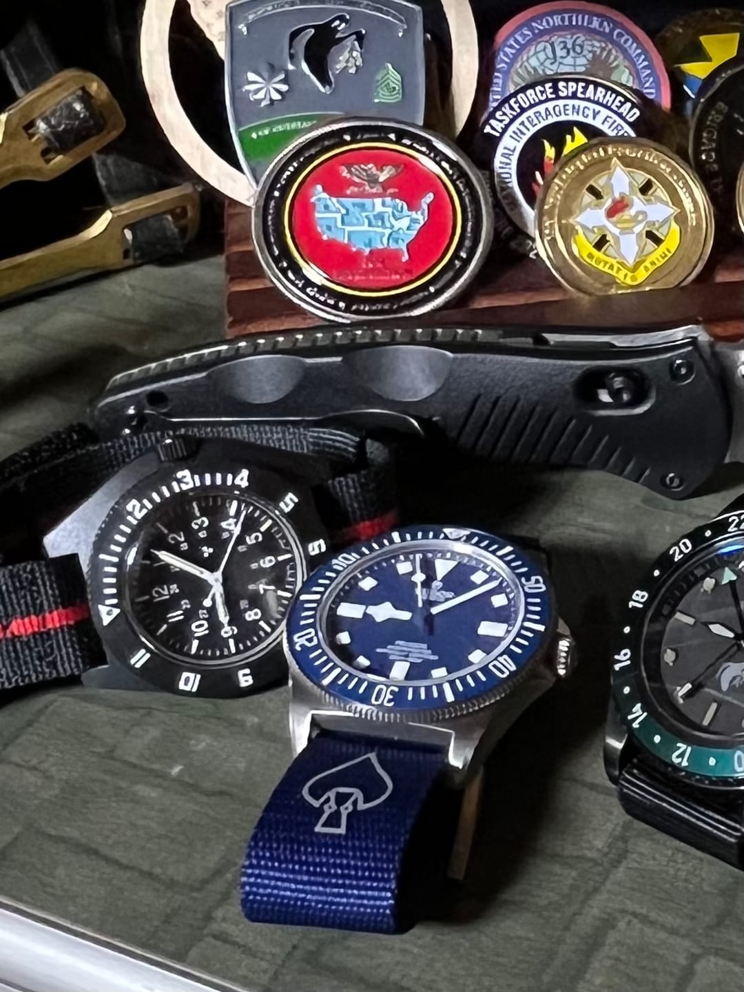 Customer photo review of NOFORN Single-Pass Watch Strap