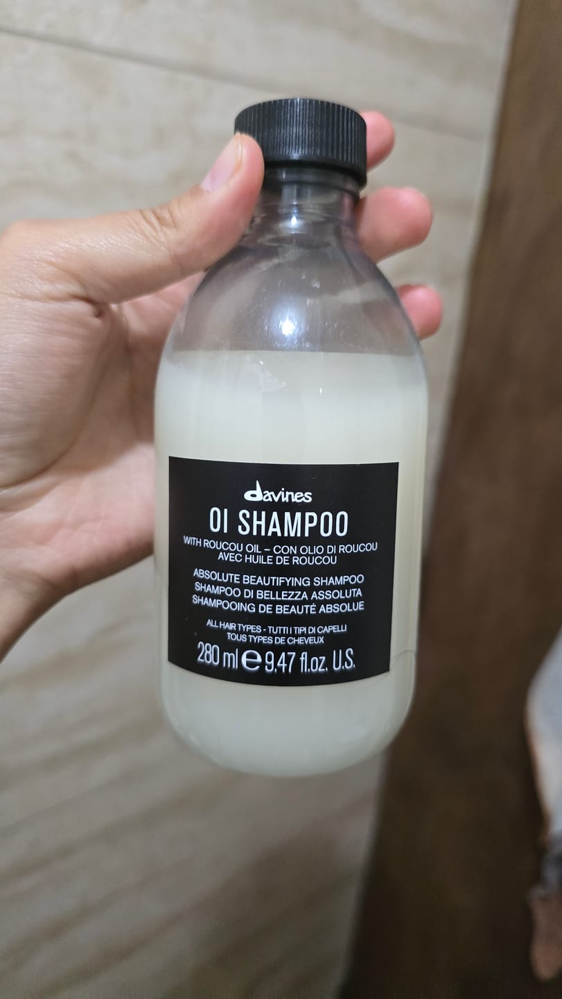 Customer photo review of Shampoo antioxidante Oi Davines