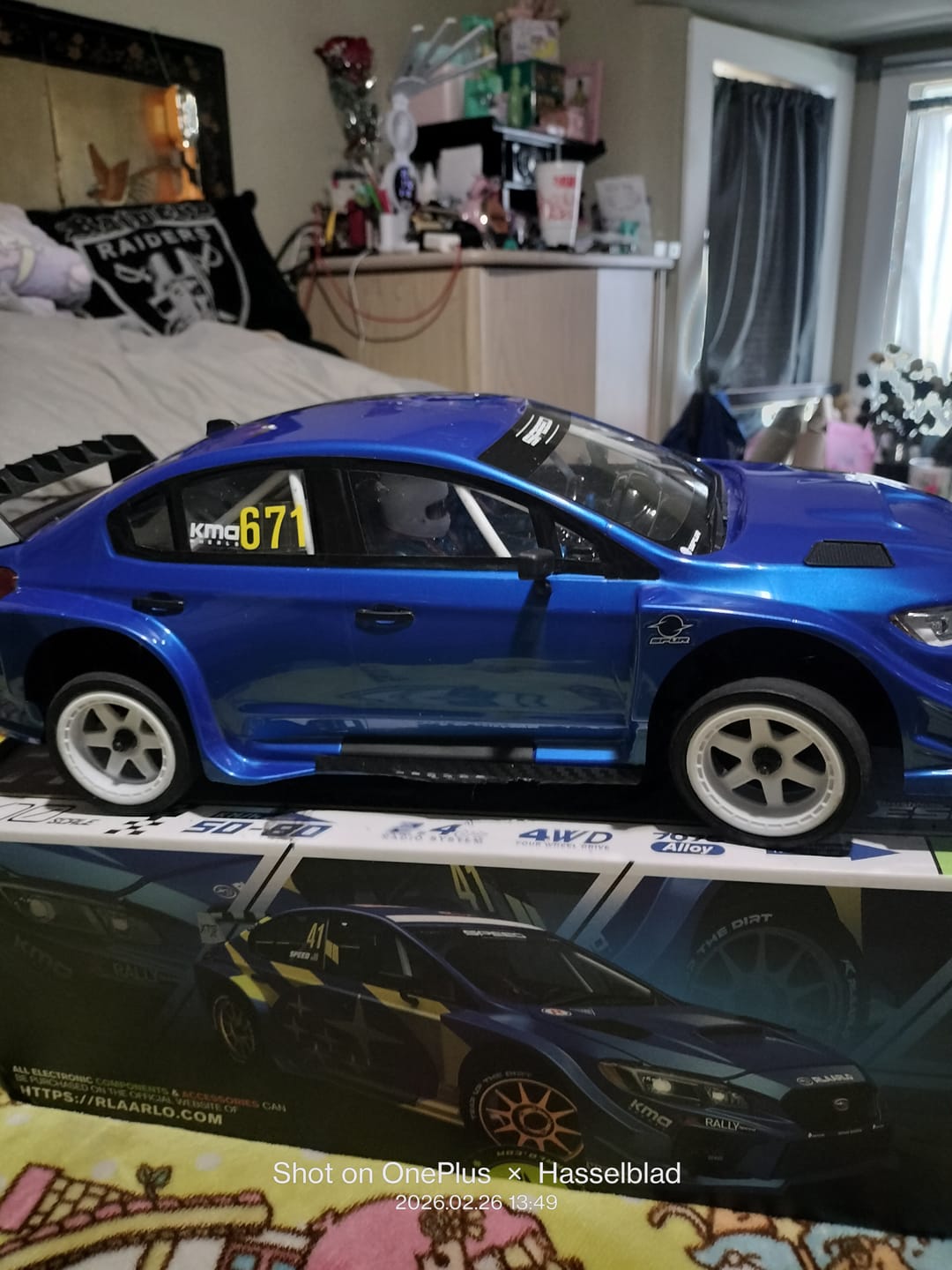 Customer photo review of Rlaarlo 1/10 Scale RTR 4WD Carbon Fiber Brushless RC Rally Car | XTS-S10