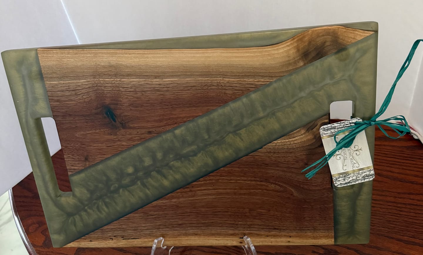 Customer photo review of 18x12x1" Dual Handle Serving Board Silicone Mold