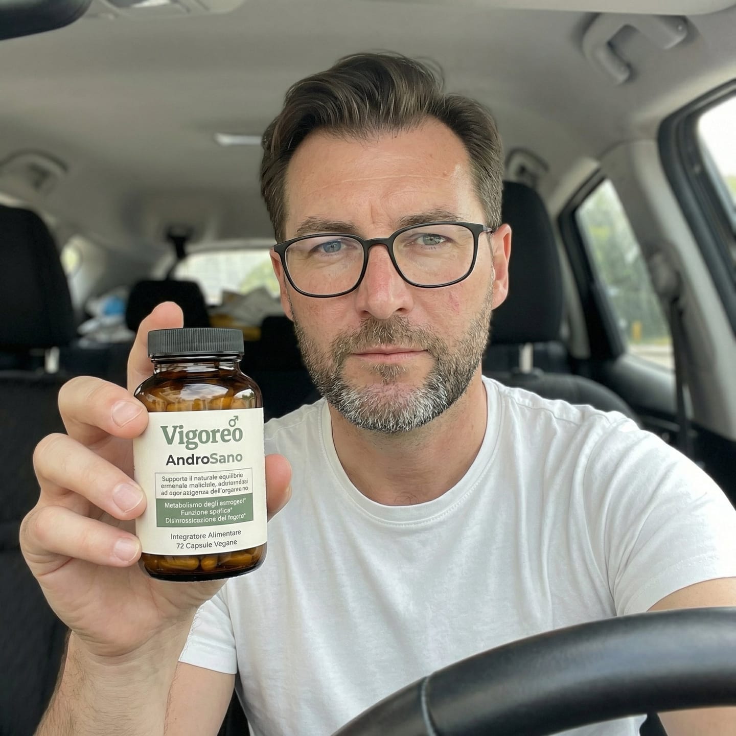 Customer photo review of AndroSano™ | La Soluzione Completa per Riequilibrare gli Estrogeni Maschili in 14 Giorni