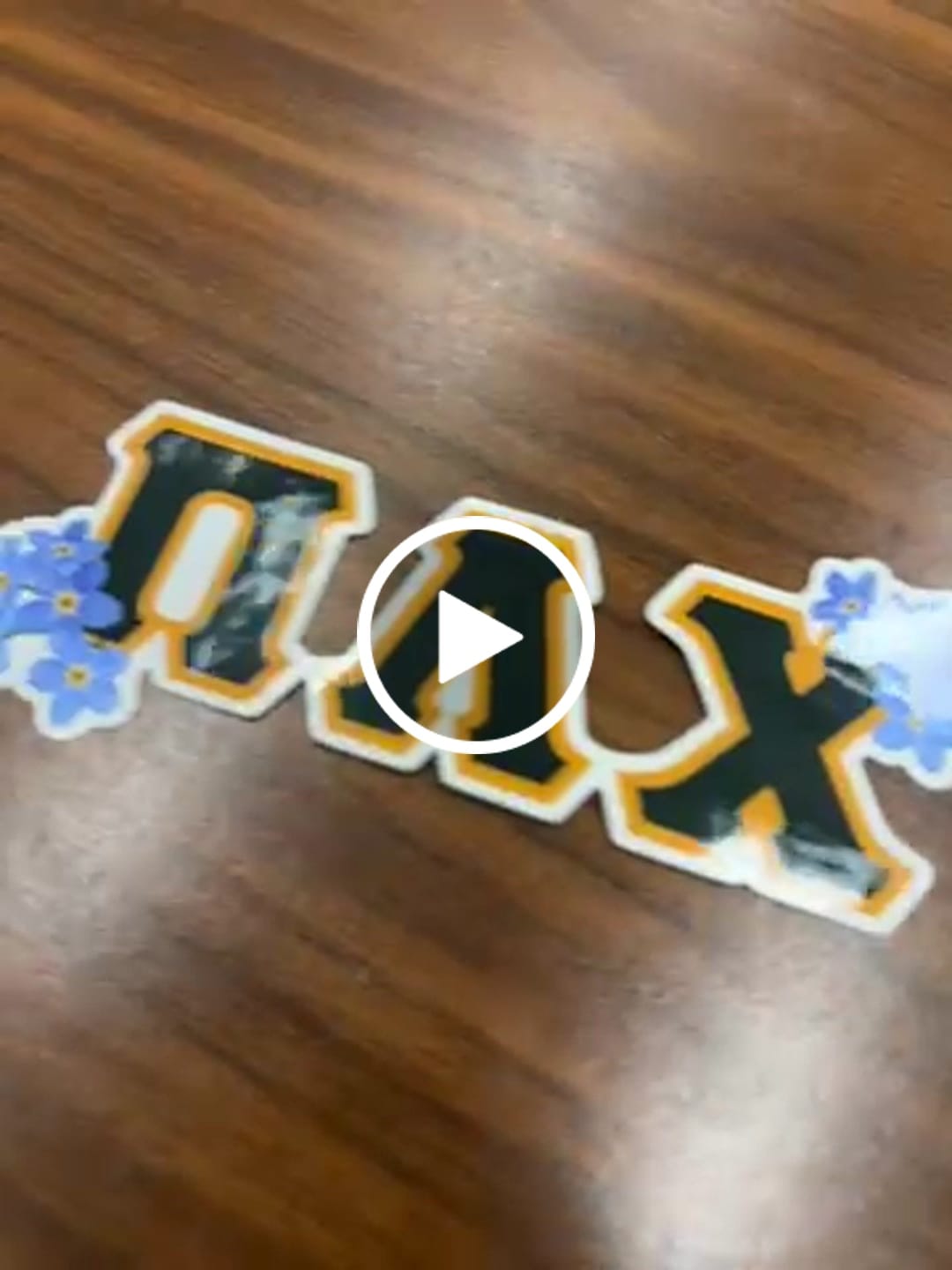 Customer video review of PLC Letter Sticker