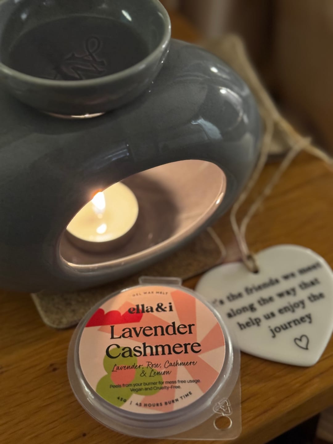 Customer photo review of Lavender Cashmere Gel Melt