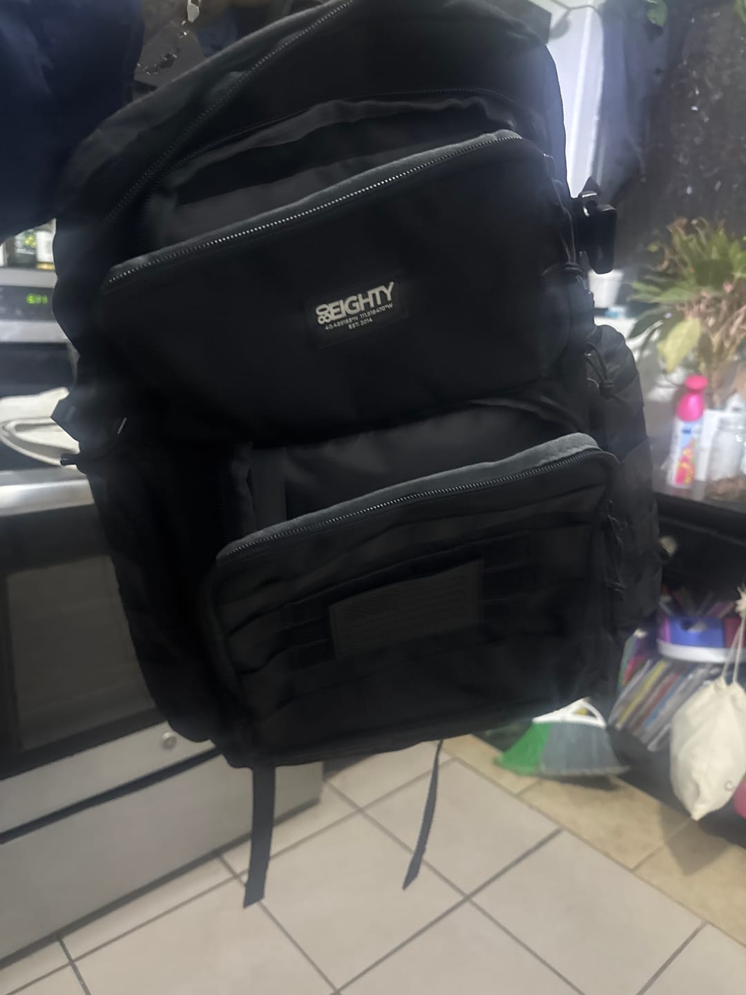 Customer photo review of 80Eighty® Commando Raven Backpack