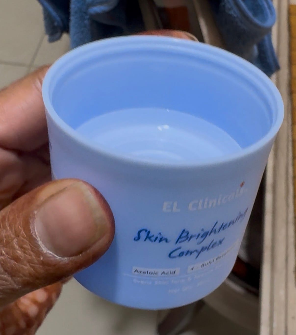 Customer photo review of EL Clinical's Skin Brightening Cream