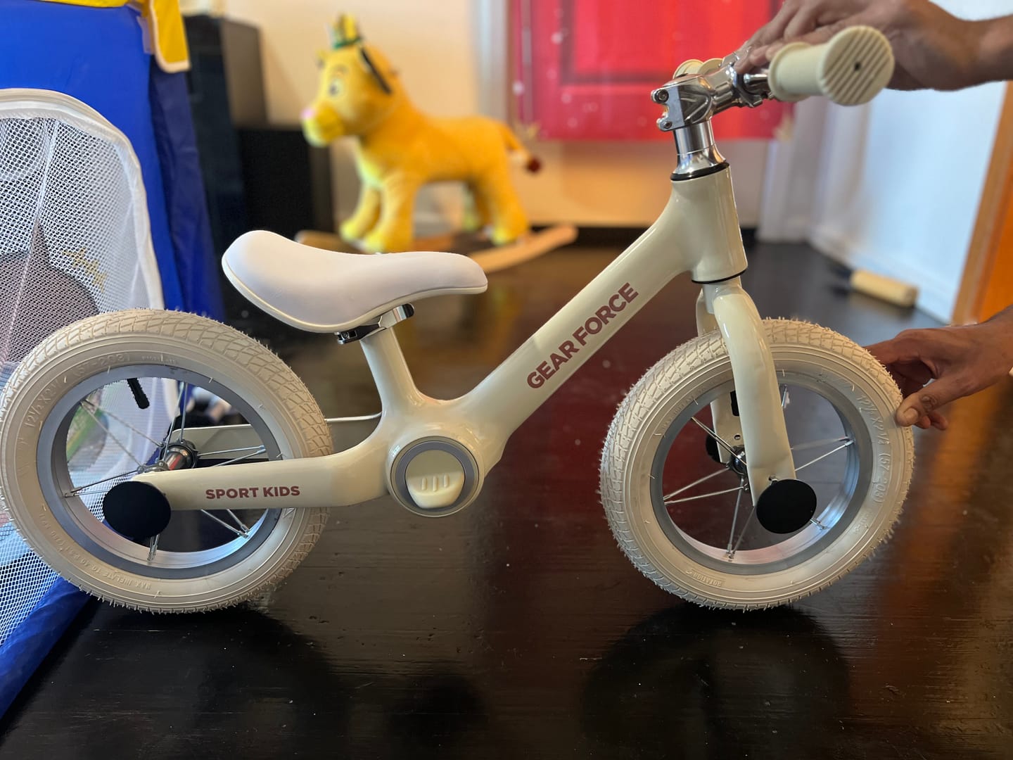 Customer photo review of Gear Force 12-Inch Kids Balance Bike – Magnesium Frame