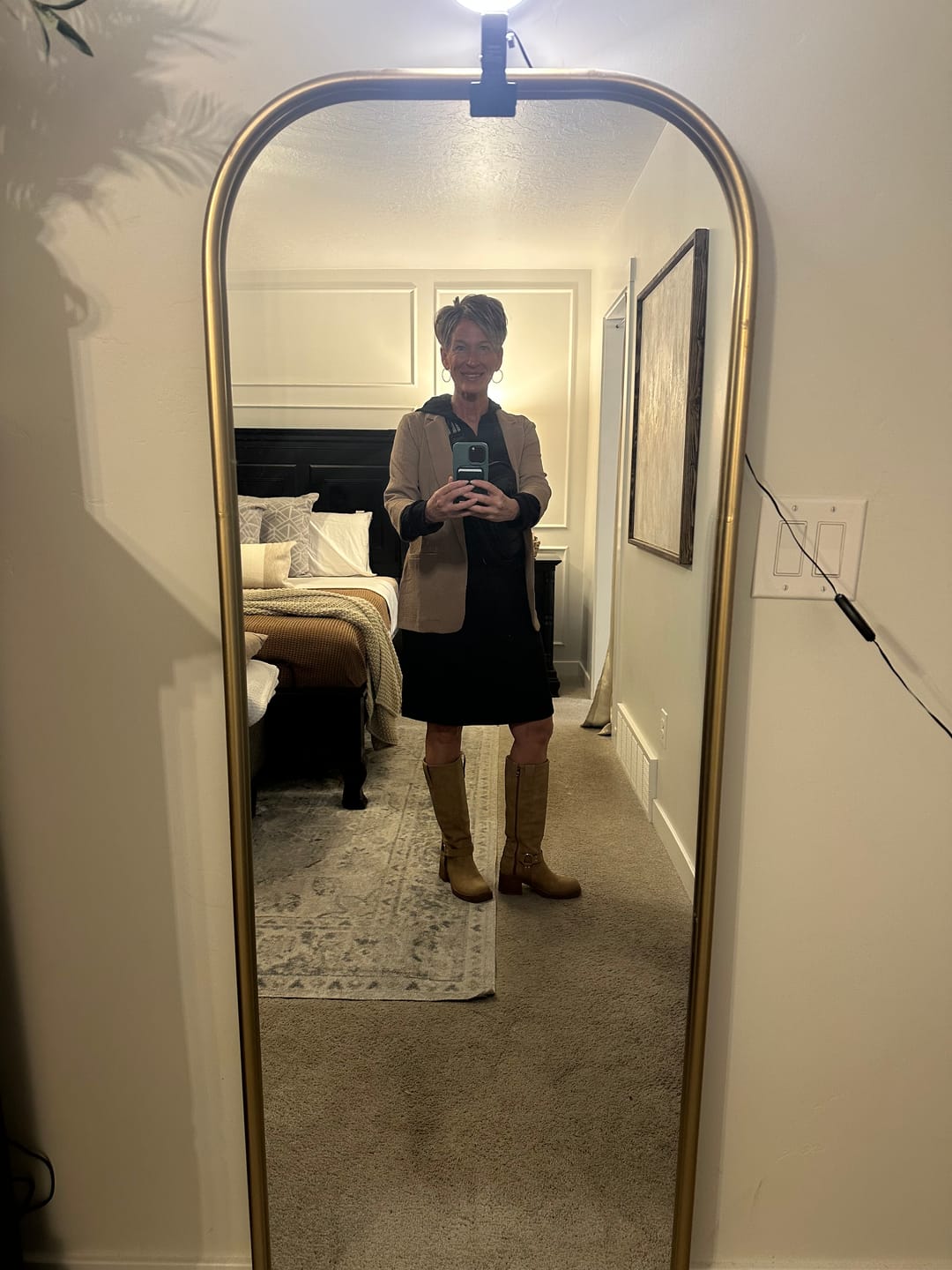 Customer photo review of Brigitte Brianna Essential Dress