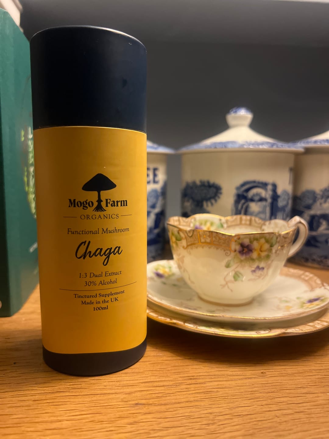 Customer photo review of Chaga Mushroom Tincture