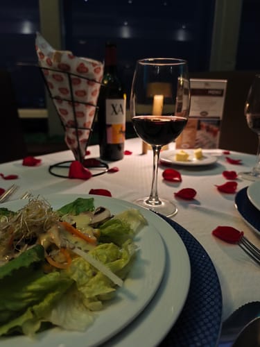 Customer photo review of Cena Romántica