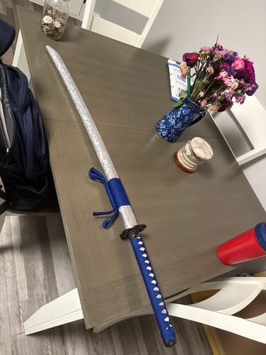 Customer photo review of Custom-Made Katana