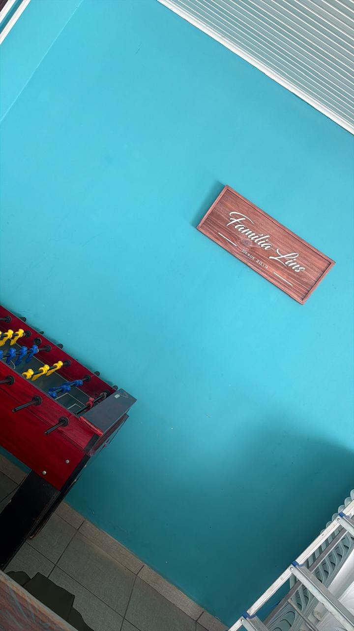 Customer photo review of Placa Sobrenome com Moldura