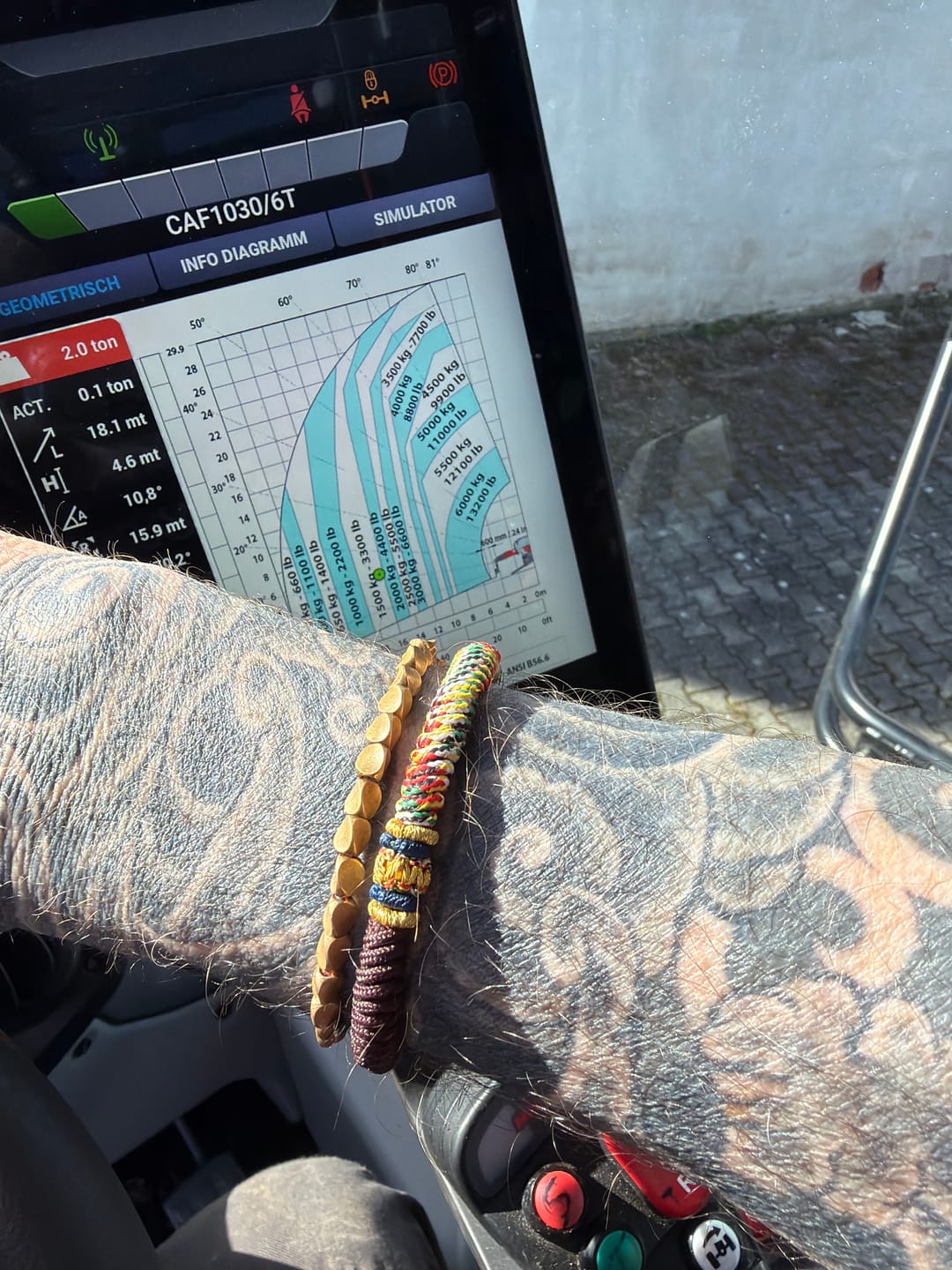 Customer photo review of Buddha Stones, tibetische Kupferperlen, heilendes Glücksarmband