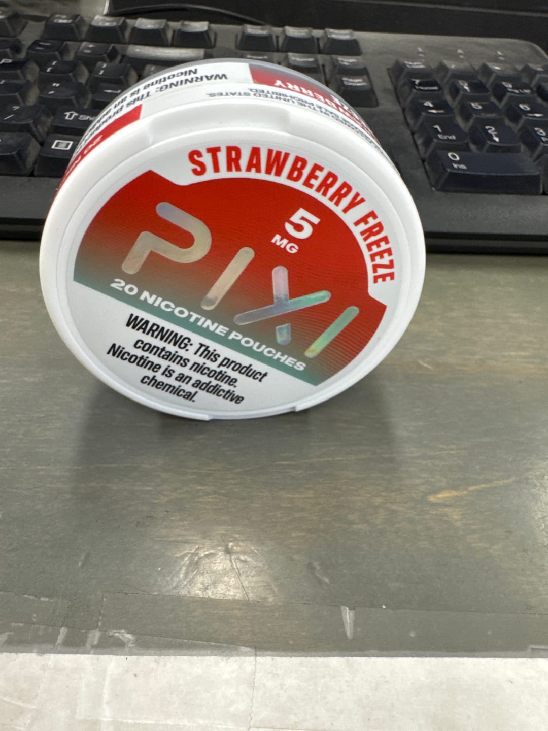 Customer photo review of PIXI Nicotine Pouches
