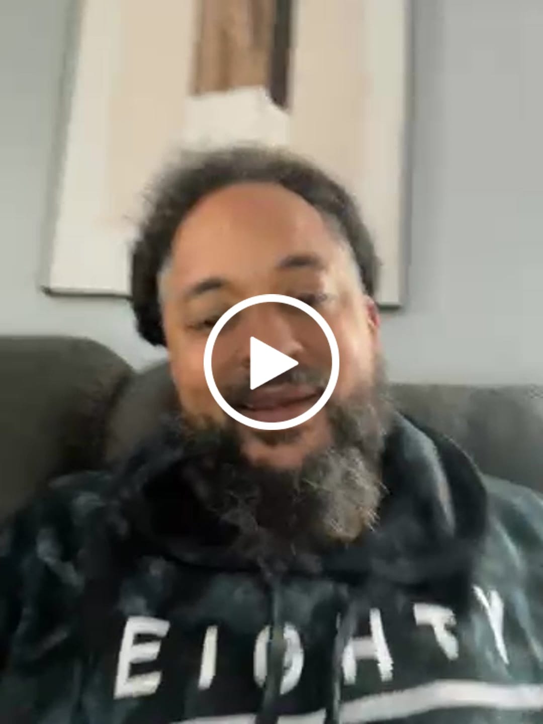 Customer video review of 80Eighty® TieDye Mirror Hoodie