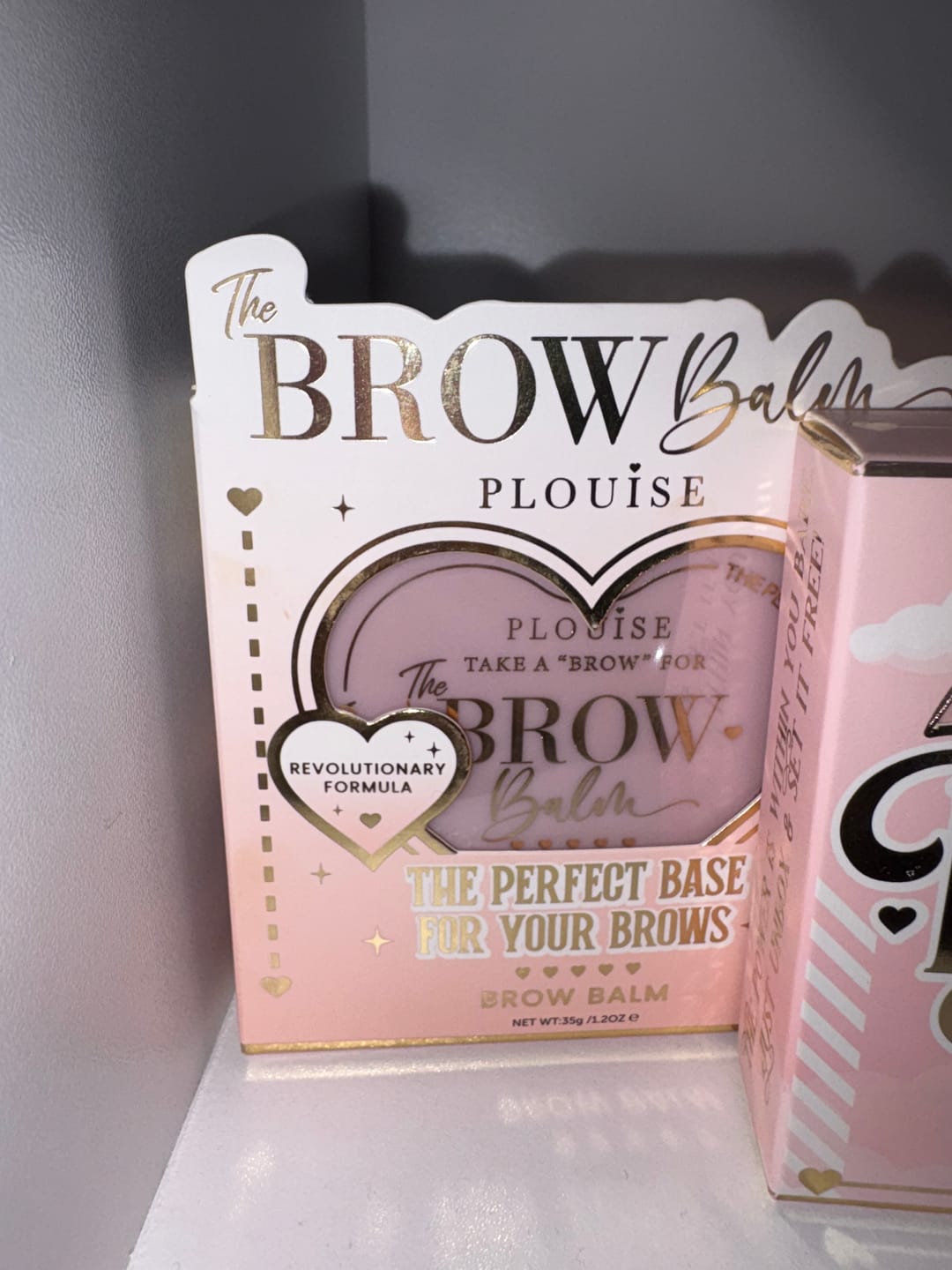 Customer photo review of P. Louise Brow Balm