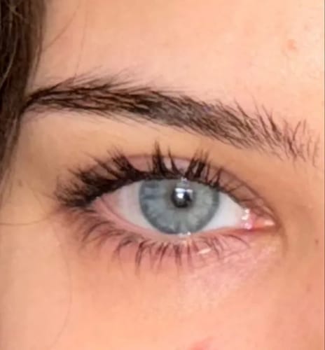 Customer photo review of Toplash eyelash and eyebrow growth serum — 3ml