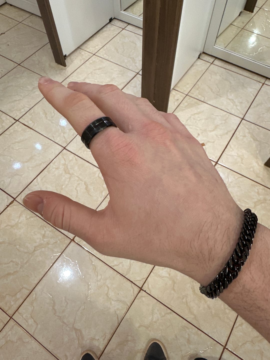 Customer photo review of PULSERA CUBANA PREMIUM 8MM