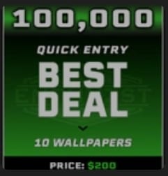 Customer photo review of ($200) QUICK ENTRY