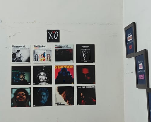 Customer photo review of PLAYLIST - ALBUM COVER PRINTS - CUSTOM WALL COLLAGE POSTERS