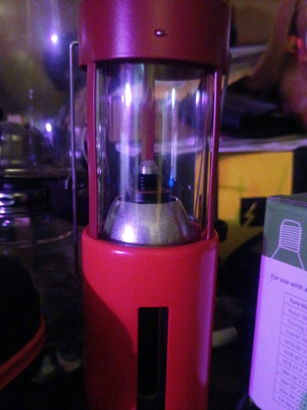 Customer photo review of Oil Inserts for Use with UCO Original Lanterns