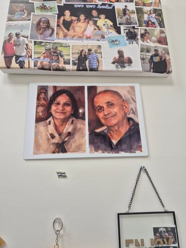 Customer photo review of יצירת פוסטר מתמגנט מתמונה