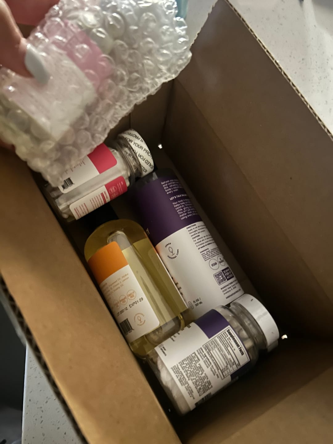 Customer photo review of Ultimate Glow-Up Kit